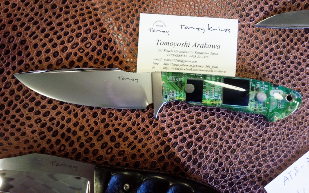 This knife is really cool and only six-hundred dollars.