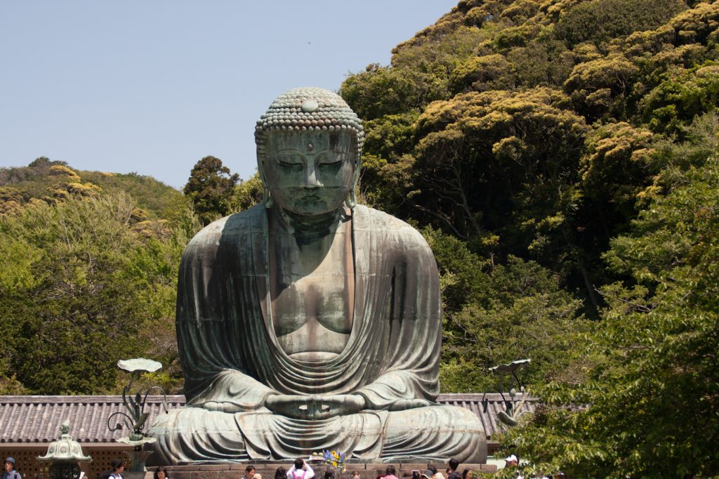 The Buddha statue at Kotoku-in.